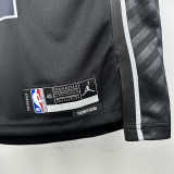 22/23 Nets NETS#1 Black Flying Man Edition Top Quality Hot Pressing NBA Jersey