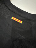 25/26 BAR Black Team Logo Special Edition  Player Version Soccer Jersey