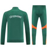 25/26 Cote d'Ivoire  Green Jacket Tracksuit