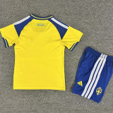 2026 Sweden Home Kids Soccer Jersey
