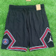 25/26 PSG Jordan Casual NBA Edition Black shorts