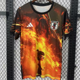 25/26 Japan Blaze  Nezha Red Black Fans  Soccer Jersey烈火2