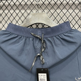2025 A246 Light Blue Casual Double layer shorts# 双层小标(NK)