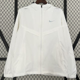 2024 New NK White Windbreaker（连帽、背下带小字）