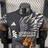 25/26  LIV Black Eagle Diagram  Player Version Soccer Jersey