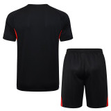 25/26  Bayern Black Training Short Suit #D2556