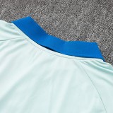 24/25 Spain Light Blue Polo Collar Pants Set(C1105)