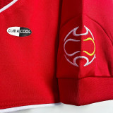 2006/2008 LIV Home(UCL) Long Sleeve Retro Soccer Jersey欧冠版、胸前字