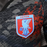 24/25 Japan Grey Black Sea Wave Special Edition  Player Version Soccer Jersey