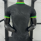 25/26  Brazil Black Peace Dove Special Edition  Player Version Soccer Jersey