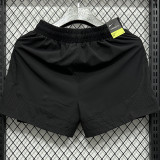 2025 D1103 Black Casual Double layer shorts#NK 双层黑色