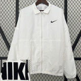 2024 New NK White Windbreaker（背后大黑字）