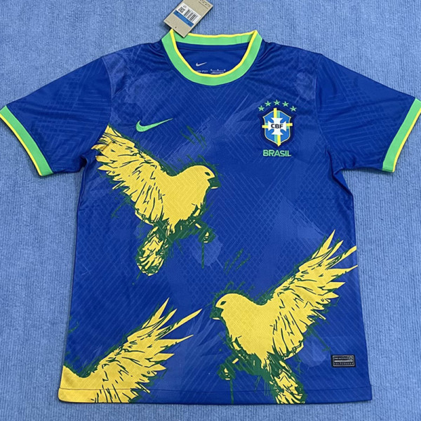 22/23 Brazil Blue Heping Pigeon Edition  Fans Soccer Jersey
