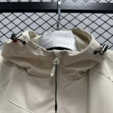 2024 New TNF White Velvet Windbreaker F3（加绒、连帽）