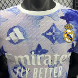25/26 RMA Purple Pattern Edition White  Player Version Soccer Jersey