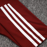 24/25 Cruzeiro Red Polo Collar Pants Set(C1106)