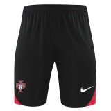24/25  Portugal Black Tank top and shorts suit