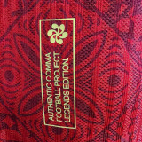 25/26 Portugal Red Grid Special Edition Player Version Soccer Jersey