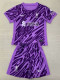 24/25 LIV Purple Goalkeeper Kids Soccer Jersey