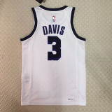 22/23 LAKERS DAVIS #3 White City Edition Top Quality Hot Pressing NBA Jersey