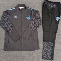 25/26 Málaga CF Dark Grey Half Pull Tracksuit (半拉链)