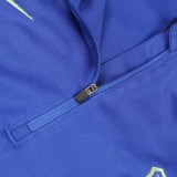 25/26 BAR Blue  Half Pull Tracksuit  (半拉链)