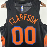 25/26 KNICKS CL ARK SON #00 Black Limited  Edition Top Quality Hot Pressing NBA Jersey