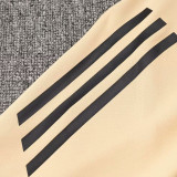24/25 Argentina Khaki  Kids  Half Pull Tracksuit  (童装)(半拉链)