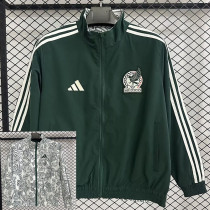 25/26 Mexico White & Green Double Sided Windbreaker (双面风衣)
