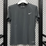 2025 T3334 NK Dark Grey Men's T-shirt Top深灰色