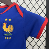 24/25 France Home  Baby Infant Crawl Suit