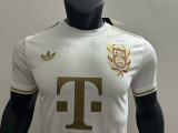 24/25 Bayern White 125th Anniversary Edition  Player Version Soccer Jersey