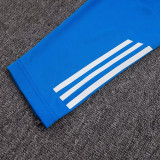25/26  RMA White &Blue Half Pull Tracksuit #B2568(半拉链)