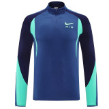 25/26 NK Royal Blue Half Pull Tracksuit(半拉链)