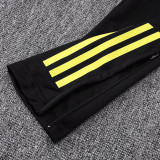 25/26  Man Utd Black  Jacket Tracksuit#A2526