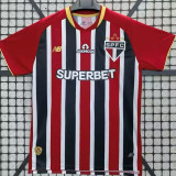 25/26 Sao Paulo  Away Fans Soccer Jersey