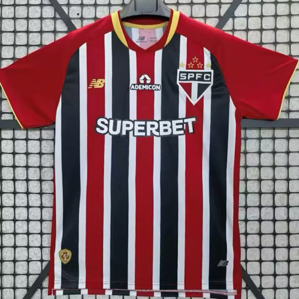 25/26 Sao Paulo  Away Fans Soccer Jersey