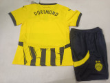 24/25  Dortmund (UCL )Home Kids Soccer Jersey