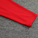24/25 NK Red Half Zipper Sportswear # 812红色(半拉链)