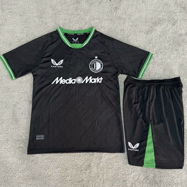 24/25 Feyenoord Away  Kids Soccer Jersey
