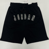 24/25 JOR Black Cotton shorts(005、前横大JOR标、全棉)
