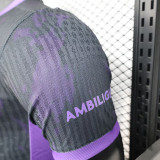 25/26 BAR  Special Edition Black & Purple Player Version Soccer Jersey