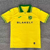 25/26 Norwich Home Fans Soccer Jersey
