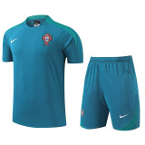 24/25 Portugal  Green  Training Short Suit