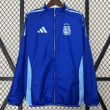 24/25 Argentina White & Blue Double Sided Windbreaker (双面风衣)