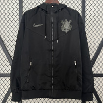 24/25 Corinthians Black Windbreaker