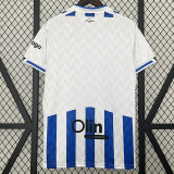 24/25 Málaga CF  Blue Strip Special Edition Fans Soccer Jersey