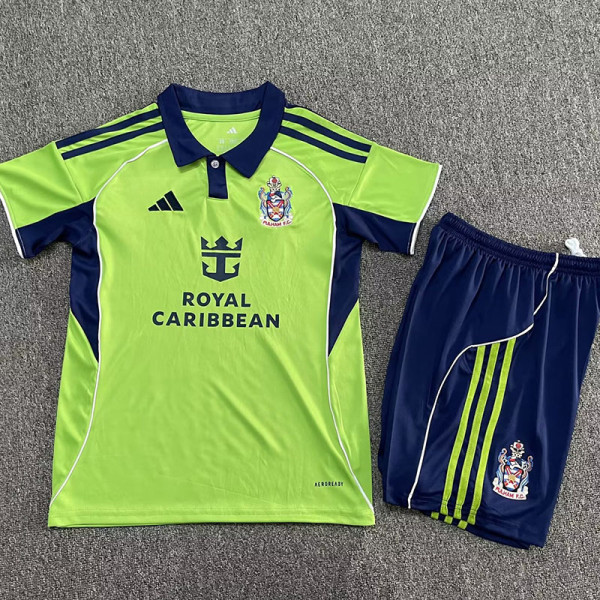 25/26 Fulham Third Kids  Soccer Jersey
