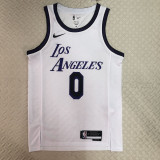 22/23 LAKERS WESTBROOK #0 White City Edition Top Quality Hot Pressing NBA Jersey