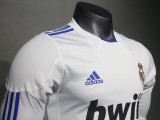 2010/2011 RMA Home Player Version Long Sleeve Retro Soccer Jersey(长袖)